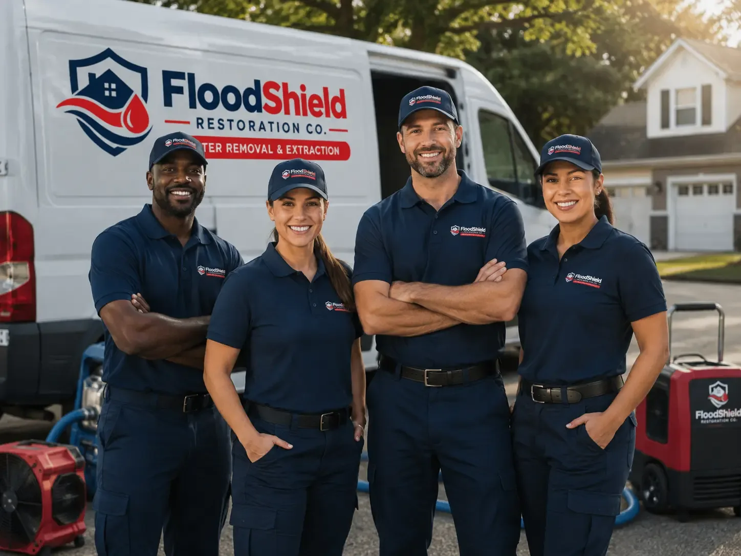 Flood Damage Restoration company in Pinehurst, TX